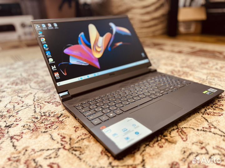 Игровой Монстр Dell i5-10500H/RTX 3050ti/ssd 512