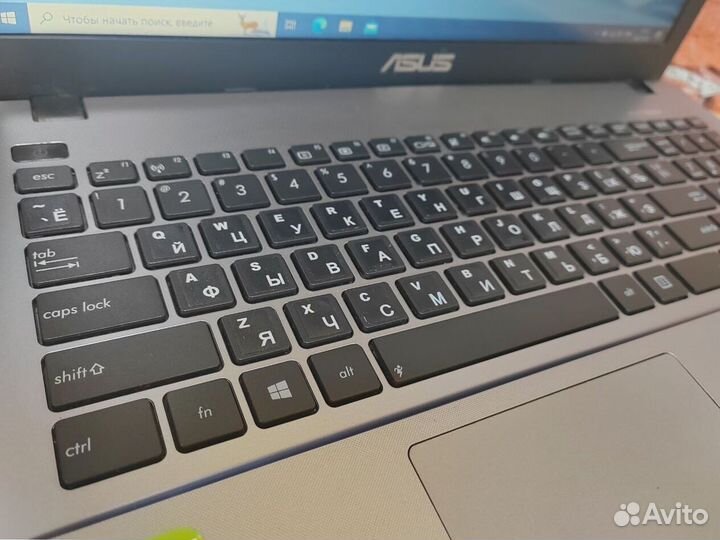 Игровой ноутбук Asus с SSD240 и процессором i5