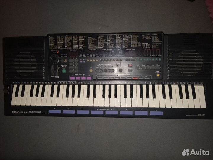 Синтезатор yamaha PSS-51