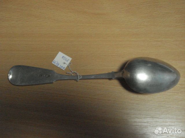 Ложка столовая, серебро 84 пробы