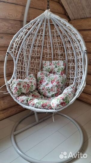 Садовые качели кокон бу