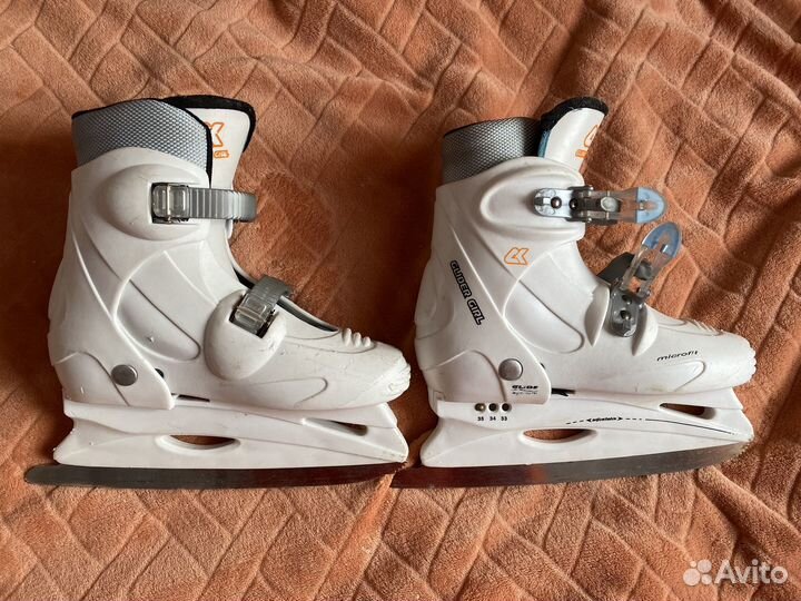 Коньки детские раздвижные