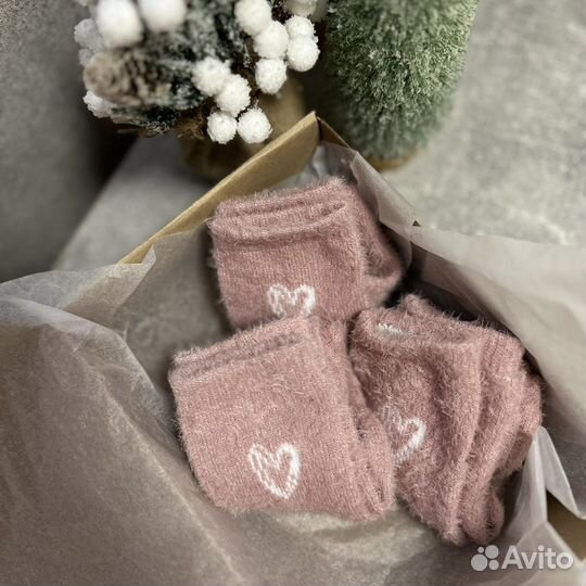 Носочки зимние теплые женские