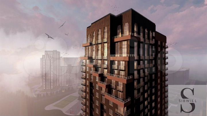 Квартира-студия, 29,5 м², 17/25 эт.