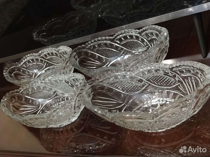 Хрустальная посуда СССР