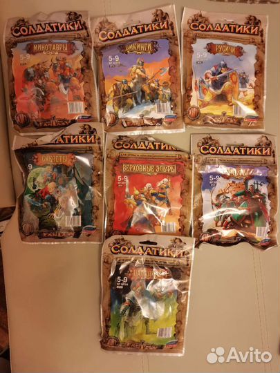 Наборы фигурок солдатиков для игр