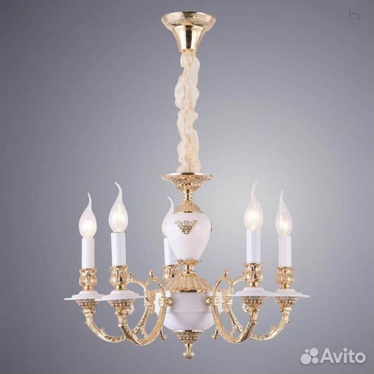 Подвесная люстра Arte Lamp A8020LM-5WG