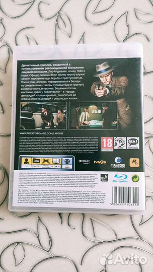 L.A.noire PS3
