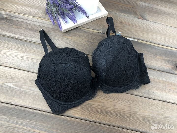 Бюстгальтер черный 70E Boux avenue