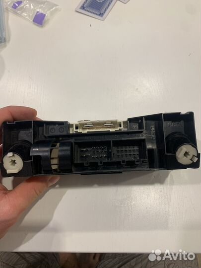 Блок управления печкой фольцваген поло