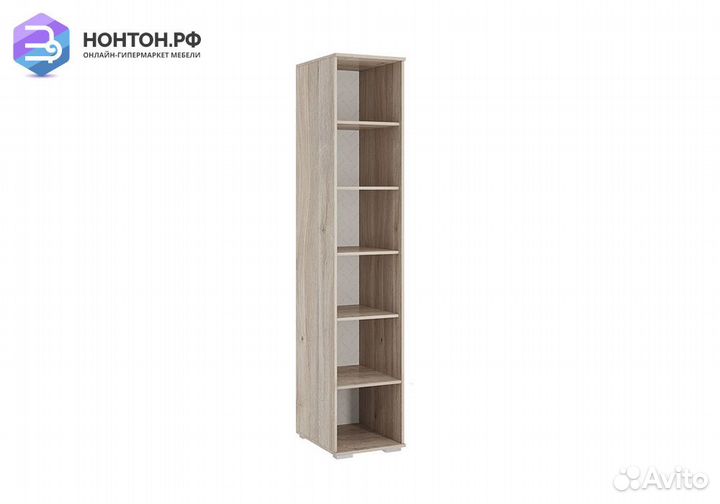 Шкаф однодверный Алина 01.01 дуб мария / белый