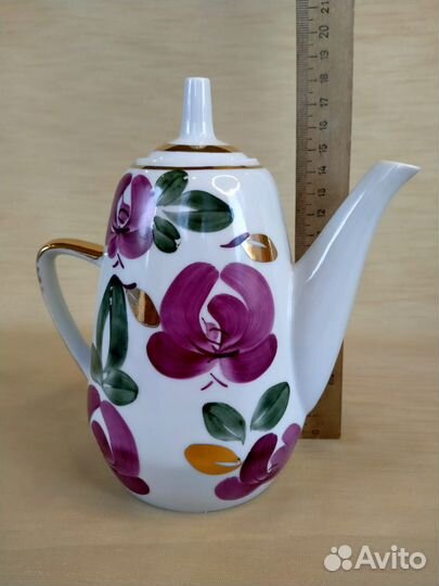 Фарфоровый чайник/кофейник Краснодар