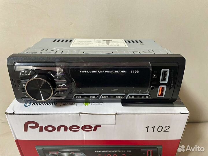 Магнитола Pioneer с Bluetooth (Новая)