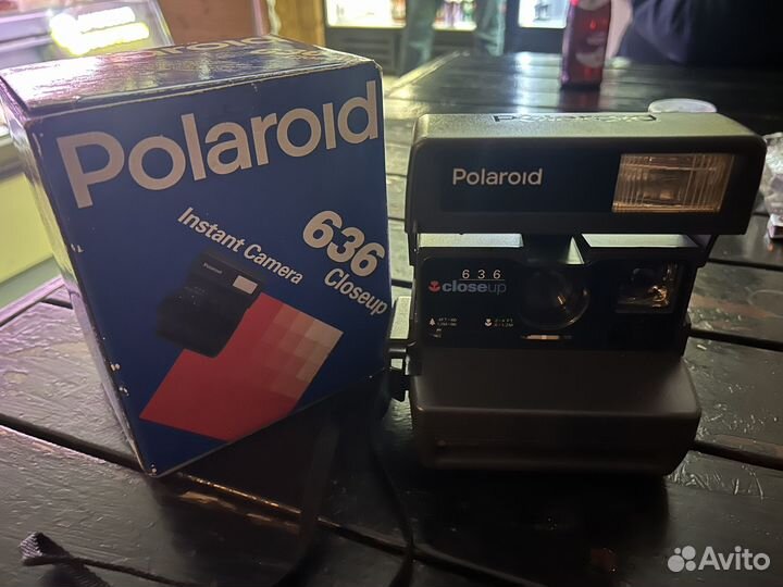 Плёночный фотоаппарат polaroid