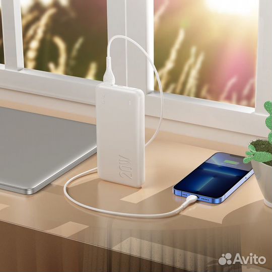 Внешний аккумулятор повербанк Hoco J87 Tacker PD20