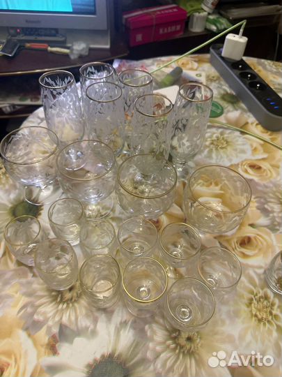 Набор рюмок СССР