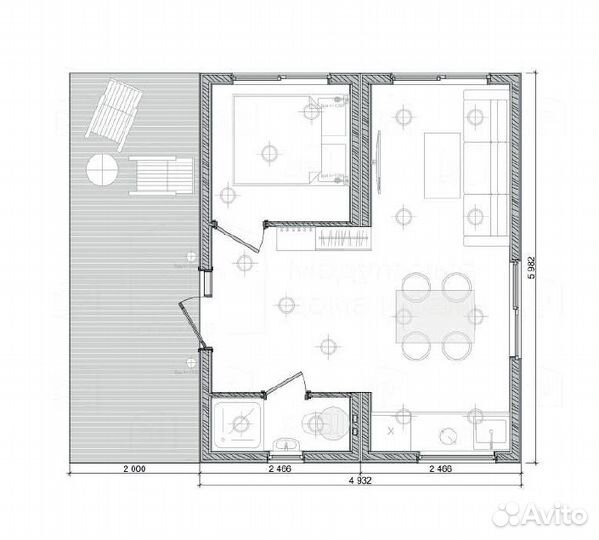 Готовый Модульный дом