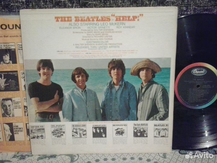 Виниловая пластинка Beatles (soundtrack Help)