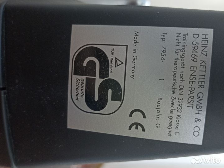 Велотренажер Ketler comet производства Германии