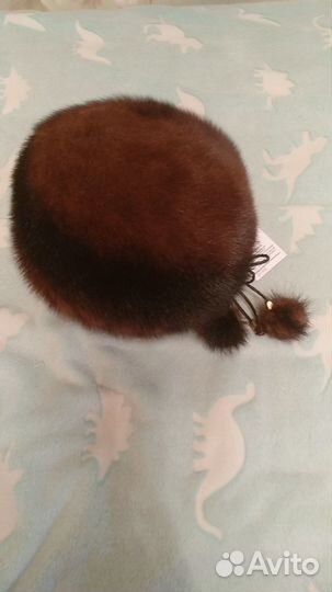 Берет женский норковый новый