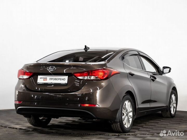 Hyundai Elantra 1.8 AT, 2014, 88 261 км