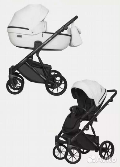 Коляска Riko basic montana ecco white 2 в 1