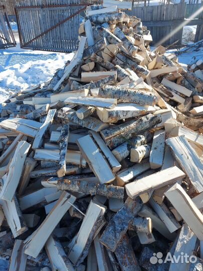 Дрова березовые колотые
