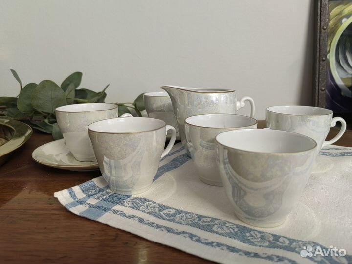 Предметы от кофейного сервиза Porcelana Wloclawek