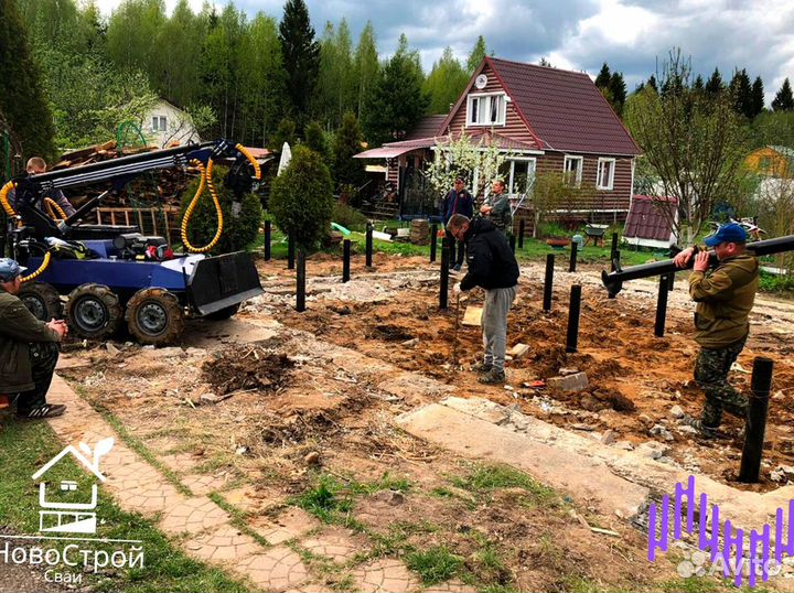 Винтовые сваи