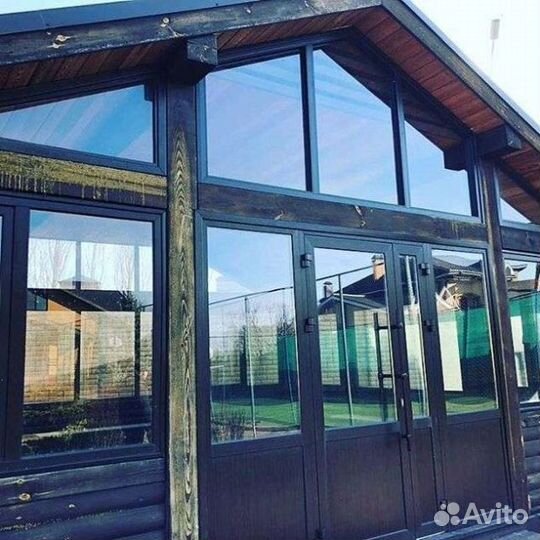 Пластиковые окна. остекление домов