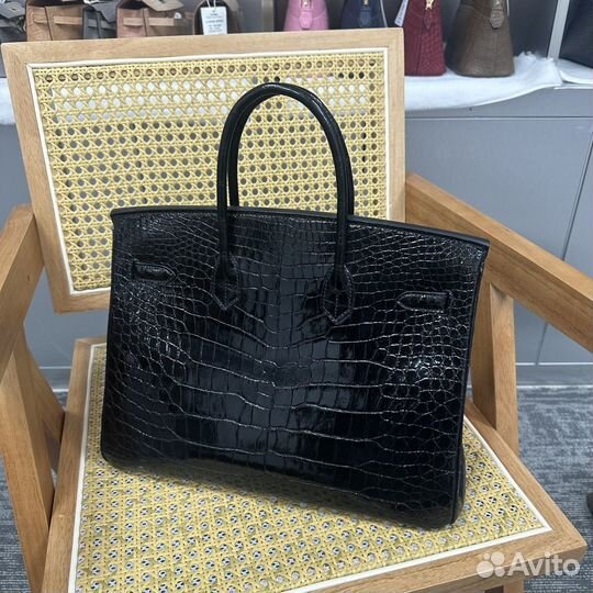 Сумка Hermes Birkin 35 Настоящий крокодил