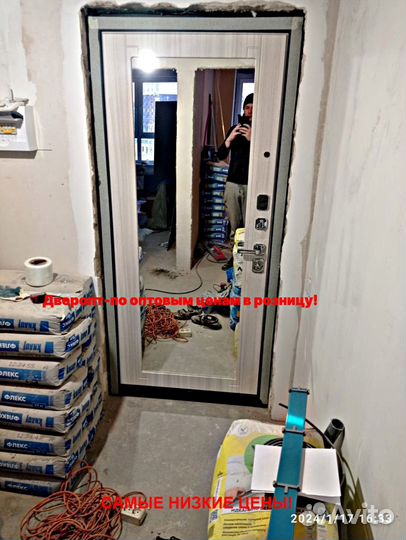Качественная дверь входная железная с бесплатной д