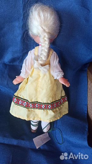 Кукла Алёнушка СССР советская винтаж