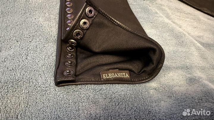 Перчатки женские кожаные Eleganzza