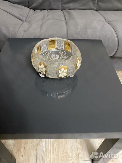 Хрустальная ваза