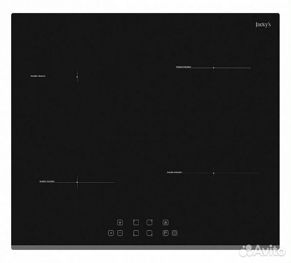 Индукционная стеклокерамическая панель Jacky's JH