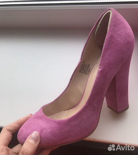Туфли женские 37,5 - 38 размер розовые