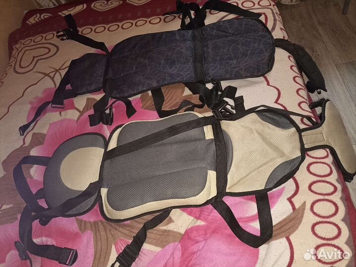 Бескаркасное детское автокресло