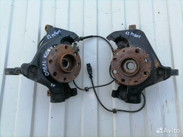 Opel Corsa D поворотный кулак правый левый