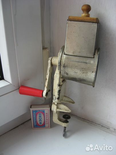 Довоенная терка старинная