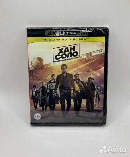 4K UHD Blu-ray. Хан Соло.Звездные войны
