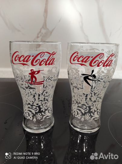 Бокалы Кока-кола Сочи 2014