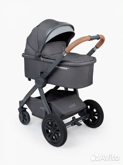 Коляска 3в1 Happy Baby Mommer Pro Plus (dark grey)