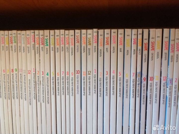 Коллекция журналов Shape