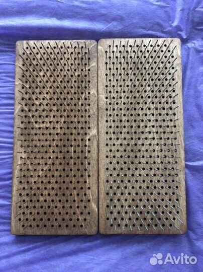 Доска с медными гвоздями садху