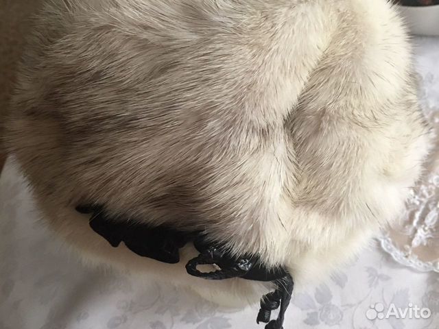 Женская шапка норка