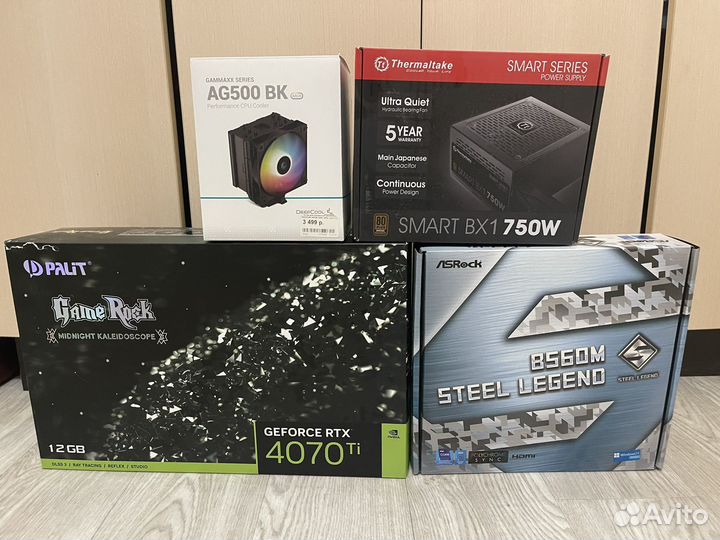 Игровой пк rtx 4070 ti