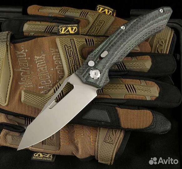 Нож туристический, складной Maxace, сталь М390