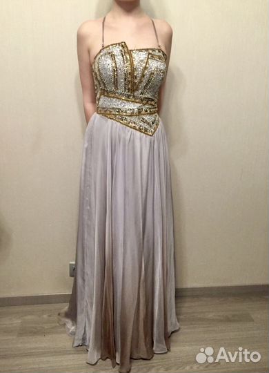 Платье в пол на выпускной