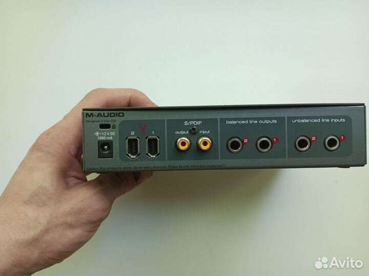 Внешняя звуковая карта M-Audio Solo Firewire
